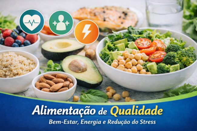 Alimentos saudáveis para o bem-estar